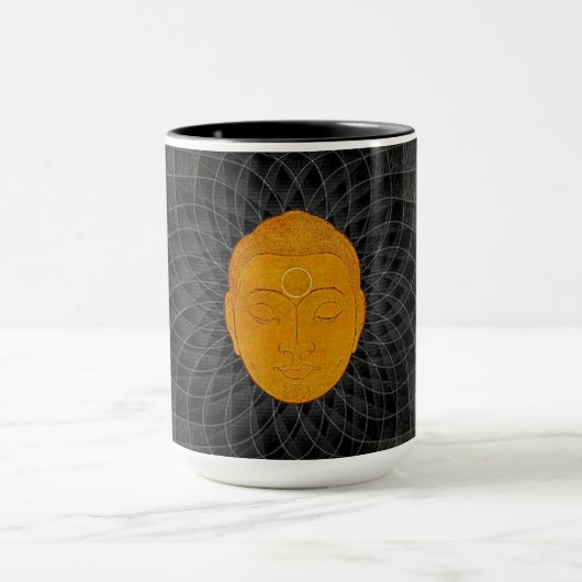 Gouden Boeddha Zen Mandala Mok (Midden)