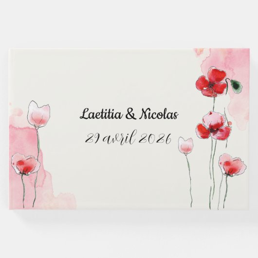 Gouden Boek "Coquelicots" (Voorkant)