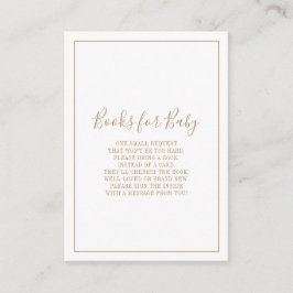 Gouden Boeken voor Baby Shower Bijlage