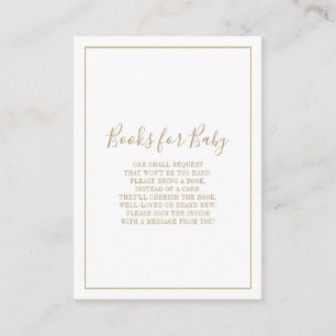 Gouden Boeken voor Baby Shower Bijlage