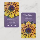 Gouden Boho Mandala Visitekaartje (Voorkant / Achterkant)