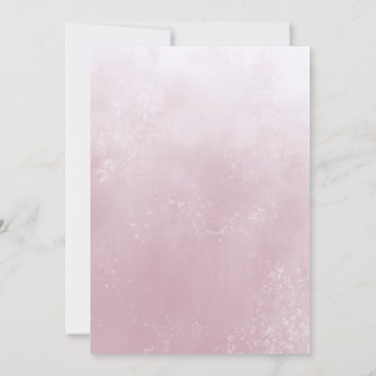 gouden boho stiletto shobridal brunch uitnodiging (Achterkant)