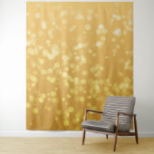 Gouden Bokah foto achtergrond wandtapijt Wandkleed (In situ)