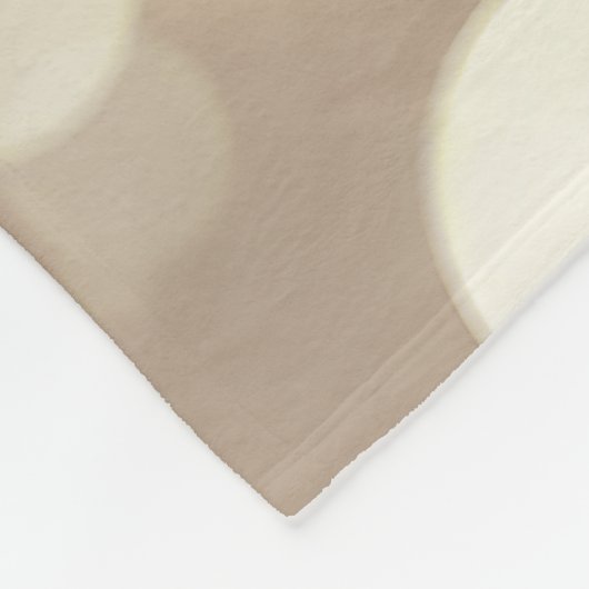 Gouden Bokeh feestverlichting Fleece Deken (Hoek)