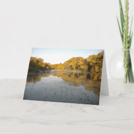 Gouden Bomen en Vijver Kaart