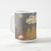 Gouden bomen koffiemok (Voorkant links)