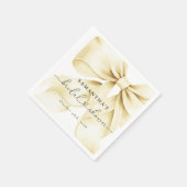 Gouden Boog Bruiloft Feestservetten van Papier Servet (Hoek)