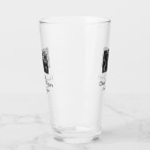 Gouden boog juichen voor 60-jarig huwelijk glas (Links)