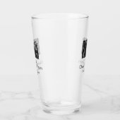 Gouden boog juichen voor 60-jarig huwelijk glas (Rechts)