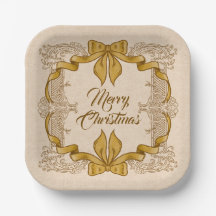 Gouden Boog Kerstmis Vintage