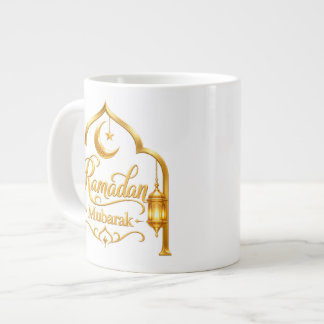 Gouden Boog Lantaarn Ramadan Mubarak Grote Koffiekop