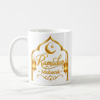 Gouden Boog Lantaarn Ramadan Mubarak Koffiemok