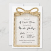 Gouden Boog Present Geschenk Fotolijst Bruidsdouch Kaart (Voorkant)