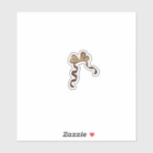 Gouden boog Sticker (Vel)