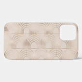 Gouden boog Tegels Art Deco. Case-Mate iPhone Case (Achterkant (horizontaal))