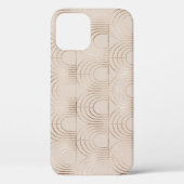 Gouden boog Tegels Art Deco. Case-Mate iPhone Case (Achterkant)