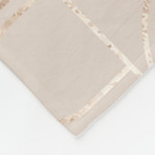 Gouden boog Tegels Art Deco. Fleece Deken (Hoek)