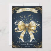 Gouden boog verjaardag | Elegant feest Kaart (Voorkant)