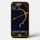 Gouden Boogschutter Dierenriemsymbool Case-Mate iPhone Case (Achterkant)
