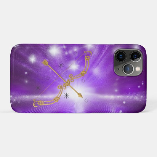 Gouden Boogschutter iPhone / iPad-hoes Case-Mate iPhone Case (Achterkant (horizontaal))