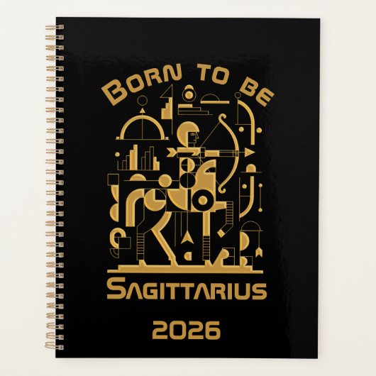 Gouden Boogschutter Planner (Voorkant)