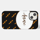 Gouden Boogschutter Sterrenbeeld iPhone Hoesje (Achterkant horizontaal)