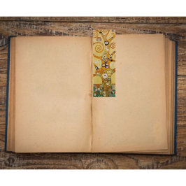 Gouden Boom des Levens Kunst – Art Nouveau Klimt Mini Visitekaartje