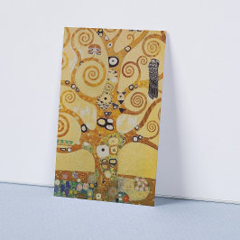 Gouden Boom des Levens Kunst – Art Nouveau Klimt Visitekaartje