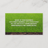 Gouden Boom Logo | Gras en Aarde Visitekaartje (Achterkant)