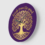 Gouden Boom van het Leven BFTG klok (Hoek)