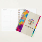 Gouden boom van het leven - kleurrijke bladeren planner (Display)