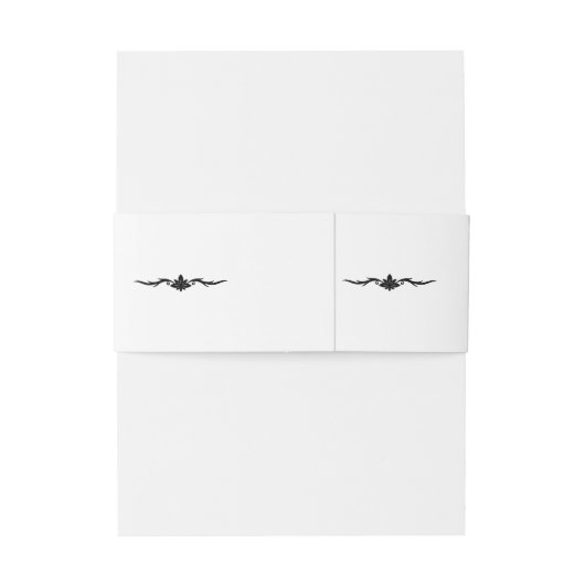 Gouden boom van het leven Tijdloze Sophisticated b Uitnodigingen Wikkel (Achterkant Voorbeeld)