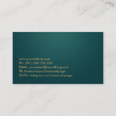 Gouden Boom van het leven Visitekaartje (Achterkant)