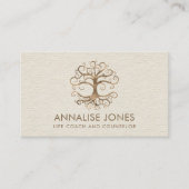 Gouden boom van het leven - Yggdrasil Visitekaartje (Voorkant)