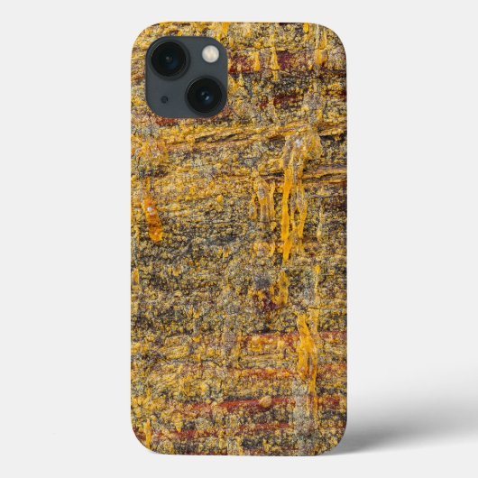 Gouden Boomhars Op Rustiek Hout Case-Mate iPhone Case (Achterkant)