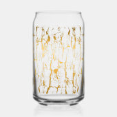 Gouden Boomstam Barsten Blikvorm Glas (Voorkant)