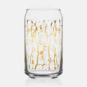 Gouden Boomstam Barsten Blikvorm Glas (Achterkant)
