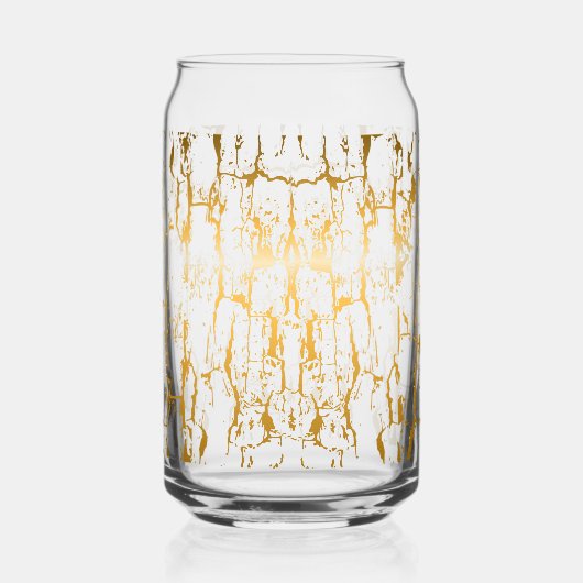 Gouden Boomstam Barsten Blikvorm Glas (Rechts)