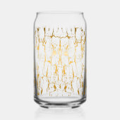 Gouden Boomstam Barsten Blikvorm Glas (Links)
