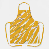 Gouden Borstel Elegantie Schort (Voorkant)