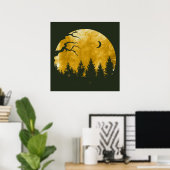 Gouden bossen poster (Thuiskantoor)