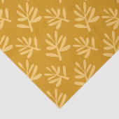 Gouden Botanische Patroon Tissuepapier (Detail)