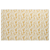 Gouden botanische ranken stof (Yard (91,4 cm))
