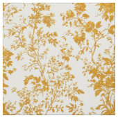 Gouden botanische ranken stof (Swatch)