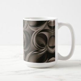 Gouden Botanische Stroom Elegant Koffiemok