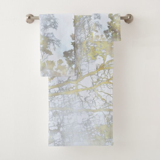 Gouden Breedbladige Gloed Bad Handdoek (Insitu)
