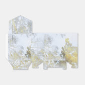 Gouden Breedbladige Gloed Bedankdoosjes (Uitgevouwen)
