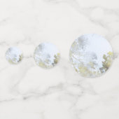 Gouden Breedbladige Gloed Confetti (Achterkanten)