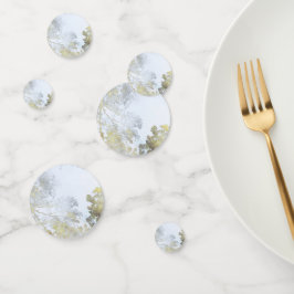 Gouden Breedbladige Gloed Confetti