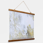 Gouden Breedbladige Gloed Hangend Wandkleed (Gebogen)